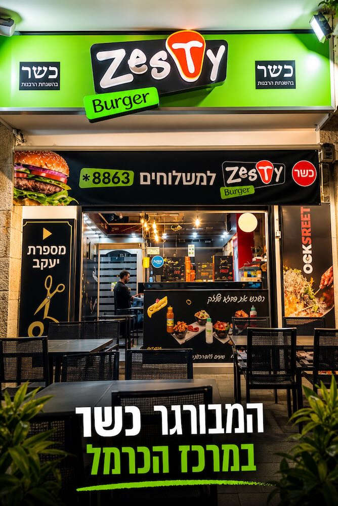 המבורגר כשר בנווה שאנן, משלוחים לסטודנטים ולתושבי השכונה
