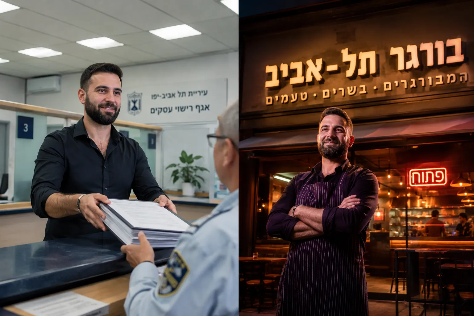 כמה זמן לוקח לקבל רישיון עסק למסעדה